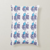 可愛い怠け者の学生 – 多分明日は勉強 アクセントクッション (裏面(縦))