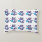 可愛い怠け者の学生 – 多分明日は勉強 アクセントクッション (裏面)