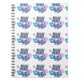 可愛い怠け者の学生 – 多分明日は勉強 ノートブック