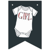 可愛い性別がパーティーのバンティングフラグを明らかにする バンティングフラッグ (第2の旗)