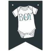 可愛い性別がパーティーのバンティングフラグを明らかにする バンティングフラッグ (第1の旗)