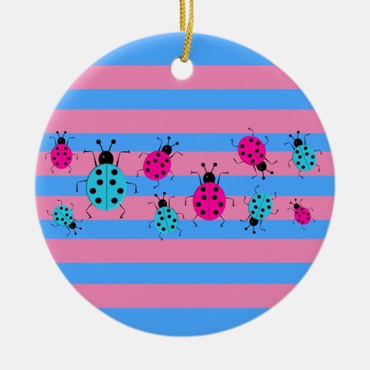 可愛い性別によるアイディア、 セラミックオーナメント (正面)