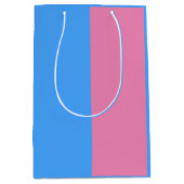 可愛い性別によるアイディア、 ミディアムペーパーバッグ (正面)