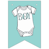 可愛い性別の暴露パーティー バンティングフラッグ (第3の旗)