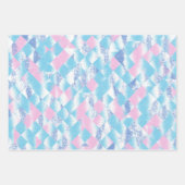 可愛い性別リビールパーティー包装紙シート ラッピングペーパーシート (正面)