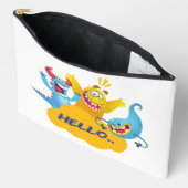 可愛い怪物が挨拶する アクセサリーポーチ (見開き)