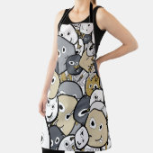 可愛い怪物ドードル エプロン (インサイチュ)