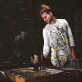 可愛い怪物ドードル エプロン