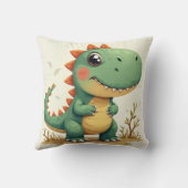 可愛い恐竜のクッション クッション (裏面)