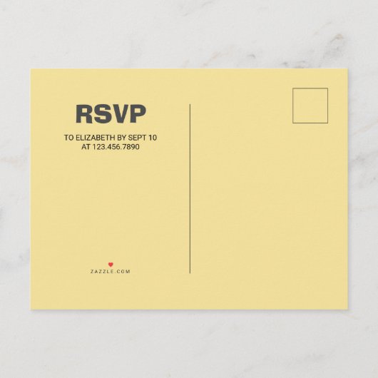 可愛い恐竜のチョークボード1st写真の誕生日パーティー インビテーションポストカード (裏面)