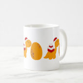 可愛い恐竜のマグカップ – Roar-someあなたの一日を開始! コーヒーマグカップ (正面右)