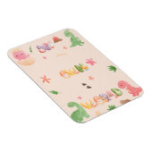 可愛い恐竜の世界フレキシブル写真磁石 マグネット (右側)