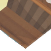 可愛い恐竜の保安官/カウボーイ テーブルクロス (アングル)