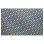 可愛い恐竜の図解入りの、写真付きの柄 ファブリック (ヤード)