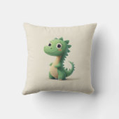 可愛い恐竜の枕 クッション (裏面)