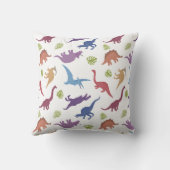 可愛い恐竜の柄キッドディノチャイルドズルーム クッション (裏面)