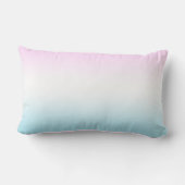 可愛い恐竜の航空機学生子供の誕生日パーティー ランバークッション (裏面)