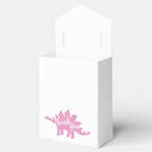 可愛い恐竜の赤ちゃんシャワーDinoピンクガール フェイバーボックス (オープン)