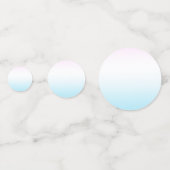 可愛い恐竜の飛行機学生子供の誕生日パーティー コンフェッティ (裏面)