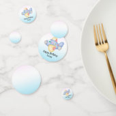 可愛い恐竜の飛行機学生子供の誕生日パーティー コンフェッティ (グループ)