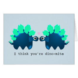 可愛い恐竜の「ジノダニ」記念日カード