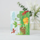 可愛い恐竜ウールマンモスブロントサウルス (スタンド正面)