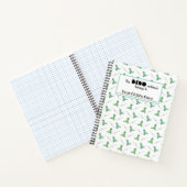 可愛い恐竜カスタムの少年の手帳 ノートブック (内部)