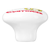 可愛い恐竜コレクションThunder_Cove セラミックノブ (側面)