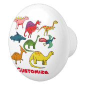 可愛い恐竜コレクションThunder_Cove セラミックノブ (右)