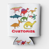 可愛い恐竜コレクションThunder_Cove 缶クーラー (正面)