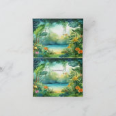 可愛い恐竜サンキューカード サンキューカード (内部)