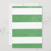 可愛い恐竜ジャングルサファリベイビーシャワーありがとう サンキューカード (裏面)