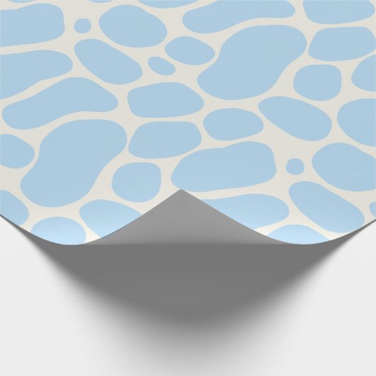 可愛い恐竜スポット男の子の赤ちゃんシャワー ラッピングペーパー (角)