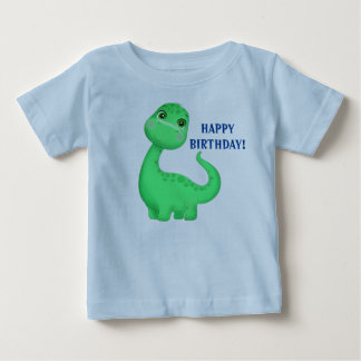 可愛い恐竜ベビー素晴らしジャージー文字チェンジTシャツ ベビーTシャツ