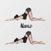 可愛い恐竜ペアThunder_Cove ウィンドウサイン (シート)