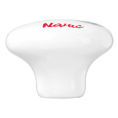 可愛い恐竜ペアThunder_Cove セラミックノブ (側面)