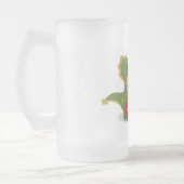 可愛い恐竜ペアThunder_Cove フロストグラスビールジョッキ (左)