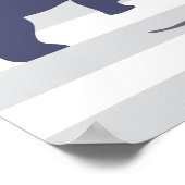 可愛い恐竜子供部屋成長図 – Dino Decor ポスター (角)