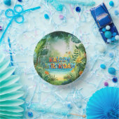 可愛い恐竜紙丼 ペーパーボウル (パーティー)