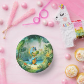 可愛い恐竜紙丼 ペーパーボウル (パーティー)