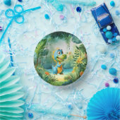 可愛い恐竜紙丼 ペーパーボウル (パーティー)