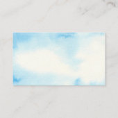 可愛い恐竜遊の赤ちゃんシャワーおむつラッフル エンクロージャーカード (裏面)