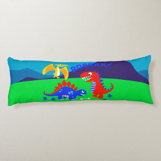 可愛い恐竜 ボディピロー (裏面)
