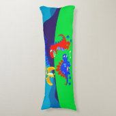 可愛い恐竜 ボディピロー (正面縦)