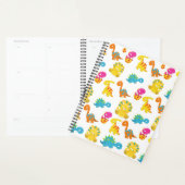 可愛い恐竜、恐竜のパターン、ベビーDino プランナー手帳 (ディスプレー)