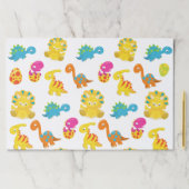 可愛い恐竜、恐竜のパターン、ベビーDino ペーパーパッド (インサイチュ)