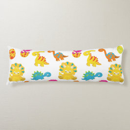 可愛い恐竜、恐竜のパターン、ベビーDino ボディピロー