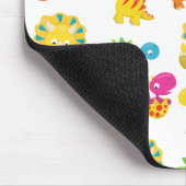 可愛い恐竜、恐竜のパターン、ベビーDino マウスパッド (コーナー)