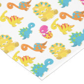 可愛い恐竜、恐竜のパターン、ベビーDino ミディアムテーブルランナー (コーナー)