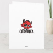 可愛い悪魔だ カード (裏面)